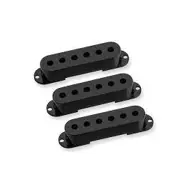 Seymour Duncan Strat replacement Pickup Covers, Black, No Logo