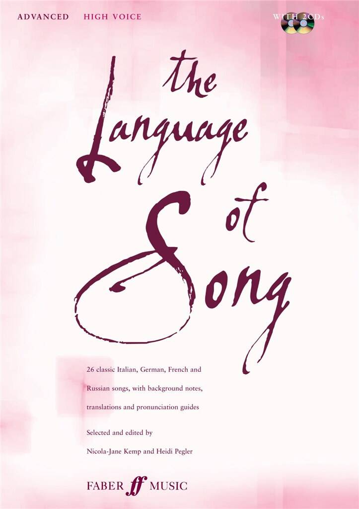 Language Of Song, High Voice með CD