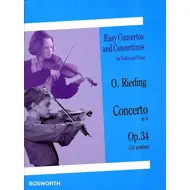 Rieding: Concerto in G Op. 34, fiðla og píanó