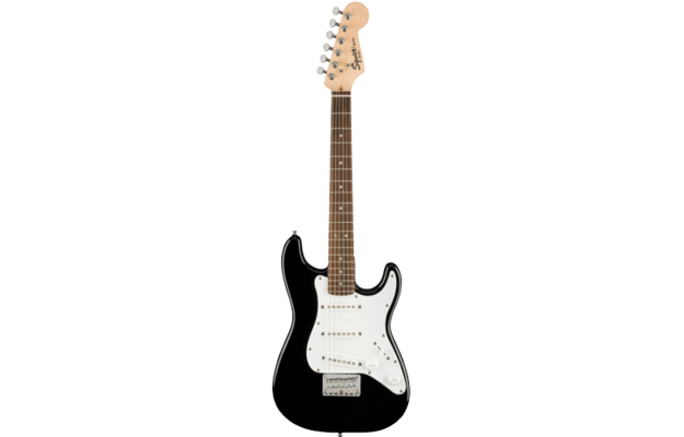Squier Mini Stratocaster, LRL, WPG, Black