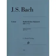 Bach: Italian Concerto, án fingrasetninga