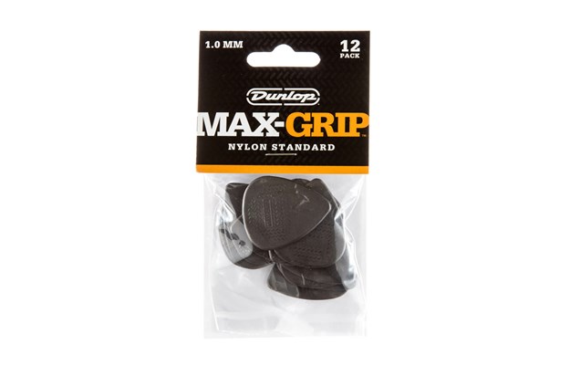 Dunlop Max Grip Nylon gítarnögl, 1mm, 12 stk