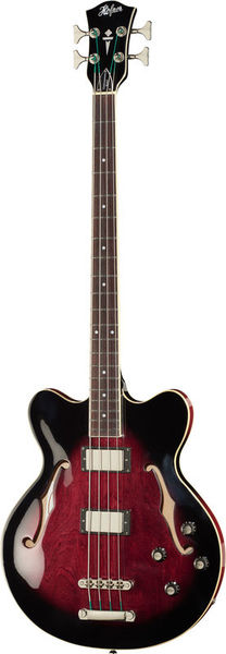 Höfner Verythin bassi, Dark Cherry Sunburst