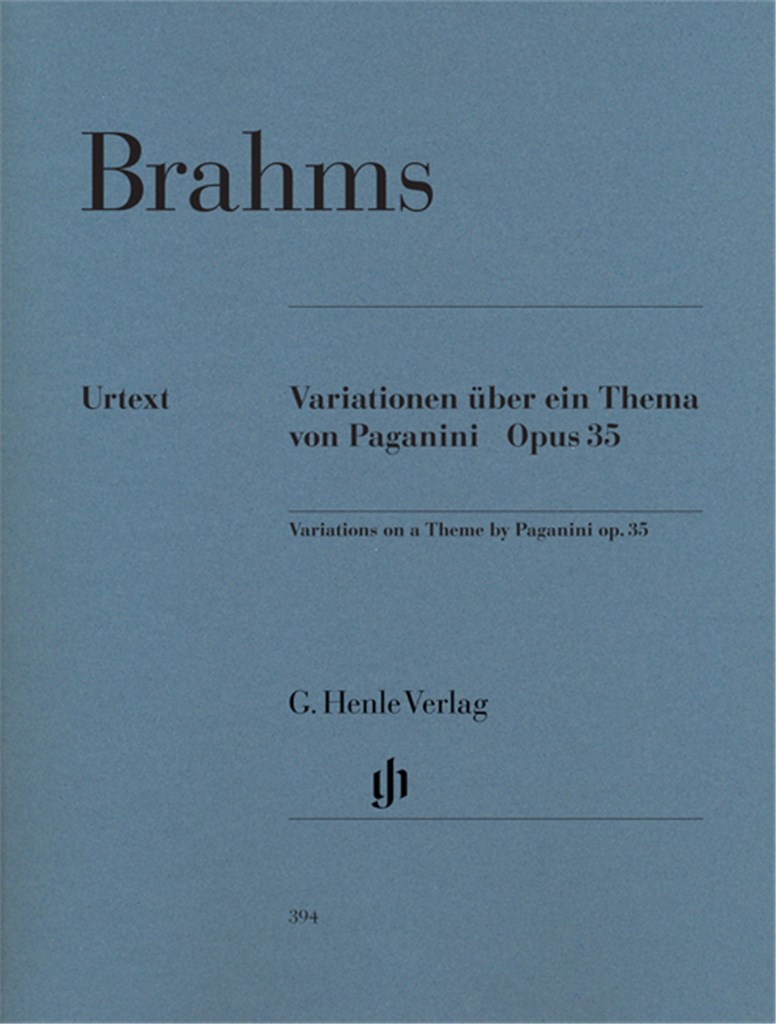 Brahms: Variations on a Theme by Paganini Op.35