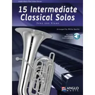15 Intermediate Classical Solos, túba og píanó