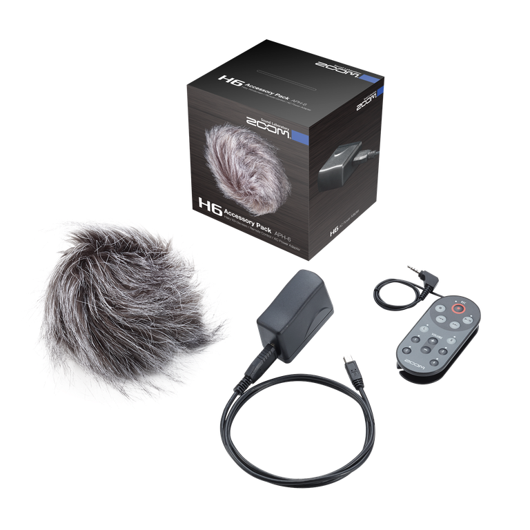 Zoom fylgihlutapakki fyrir H6, VERÐ ÁÐUR 7.900,-