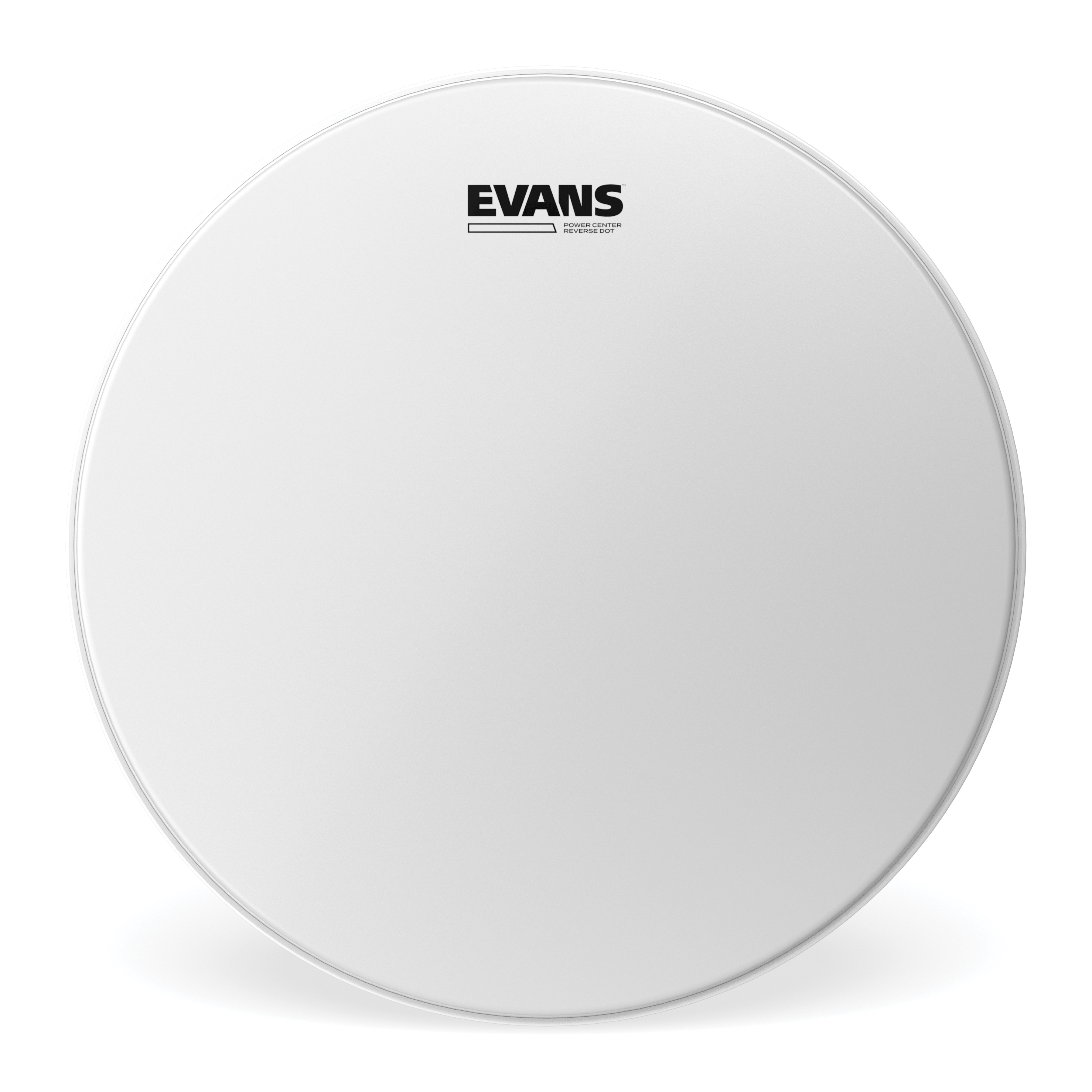 Evans 14" Power Center Reverse Dot Snare Batter  trommuskinn