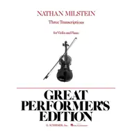 Milstein: 3 Transcriptions, fiðla og píanó