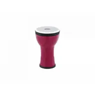 NINO 6" Djembe , tyggjóbleik , plast skinn