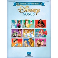 The Illustrated Treasury of Disney Songs - 7th Ed.