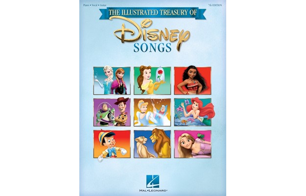 The Illustrated Treasury of Disney Songs - 7th Ed.