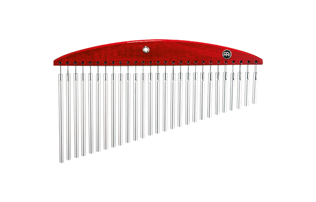 MEINL Chimes 27 bars, Red, silver anodized