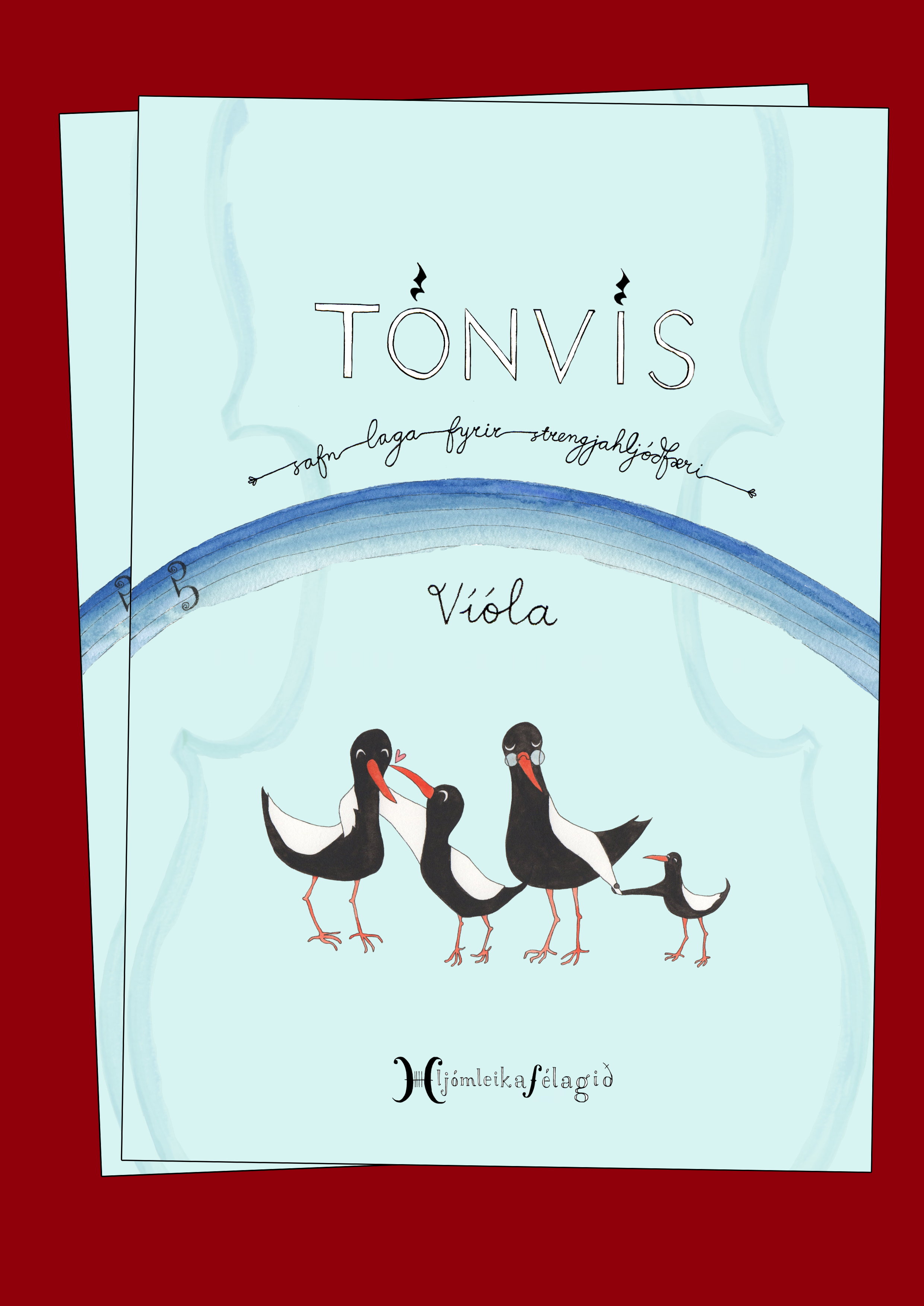 Tónvís, safn laga fyrir strengjahljóðfæri, víóla og píanó