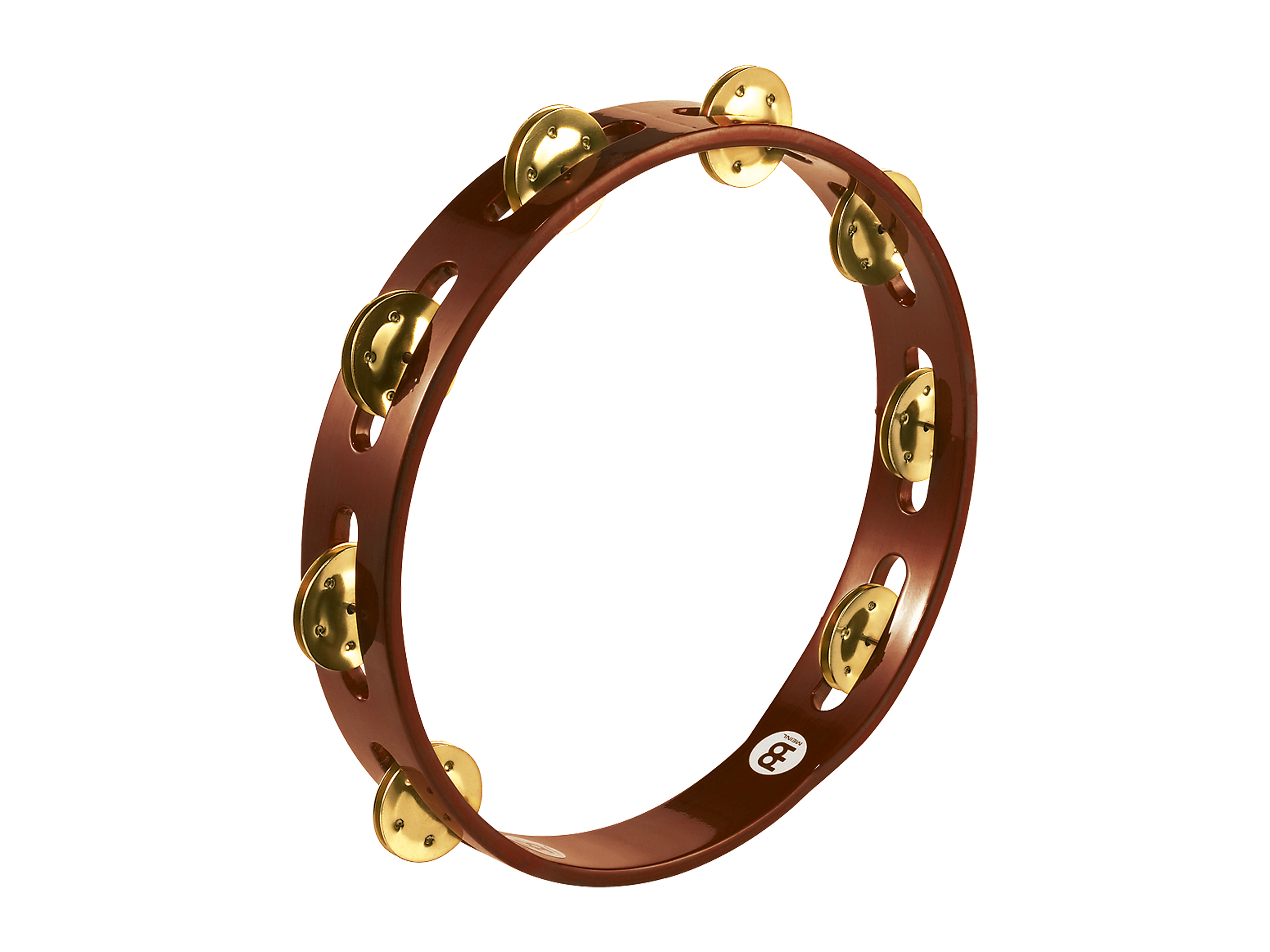 Meinl tambúrína, tré, 1 röð, brass