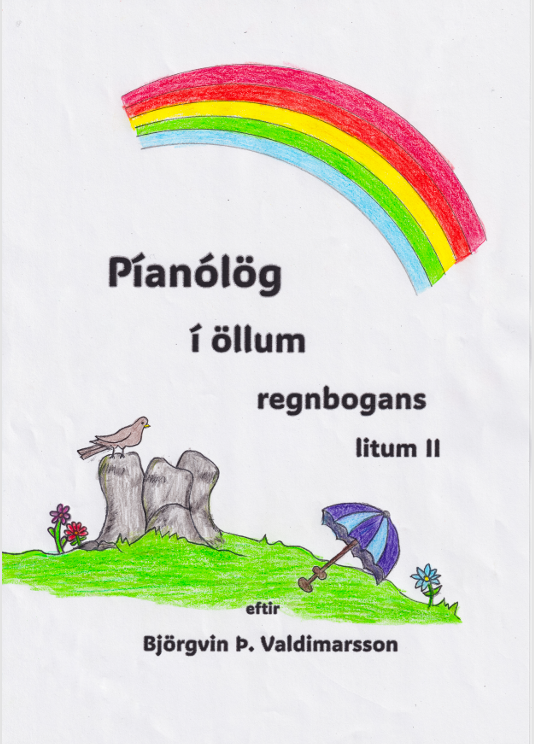 Píanólög í öllum regnbogans litum, 2.hefti
