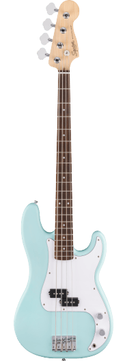 Squier Debut Collection Precision Bass,LRL, WPG, Daphne Blue
