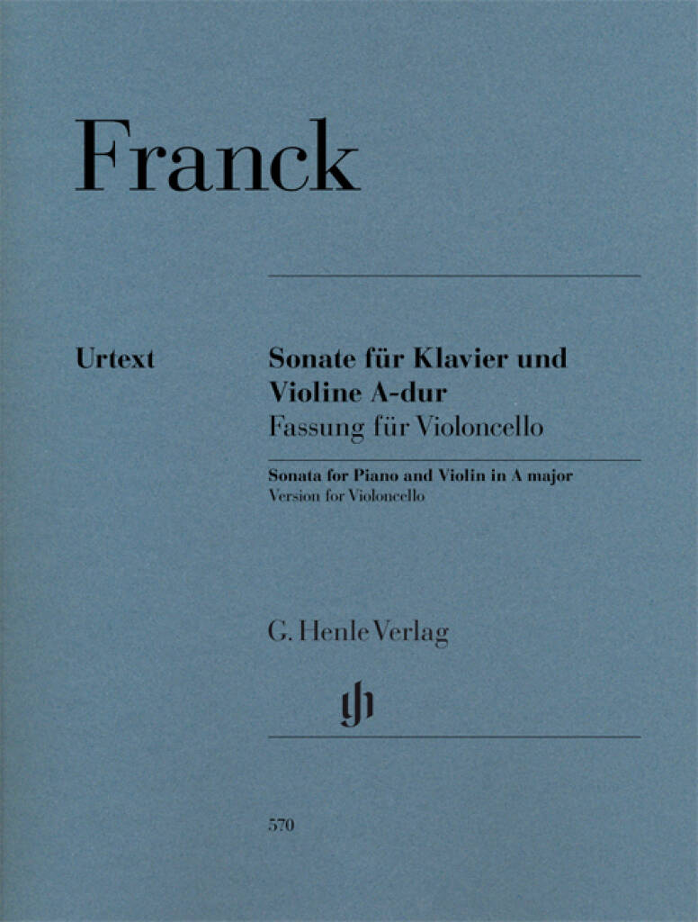 Franck: Sonata in A-major, Cello and Piano