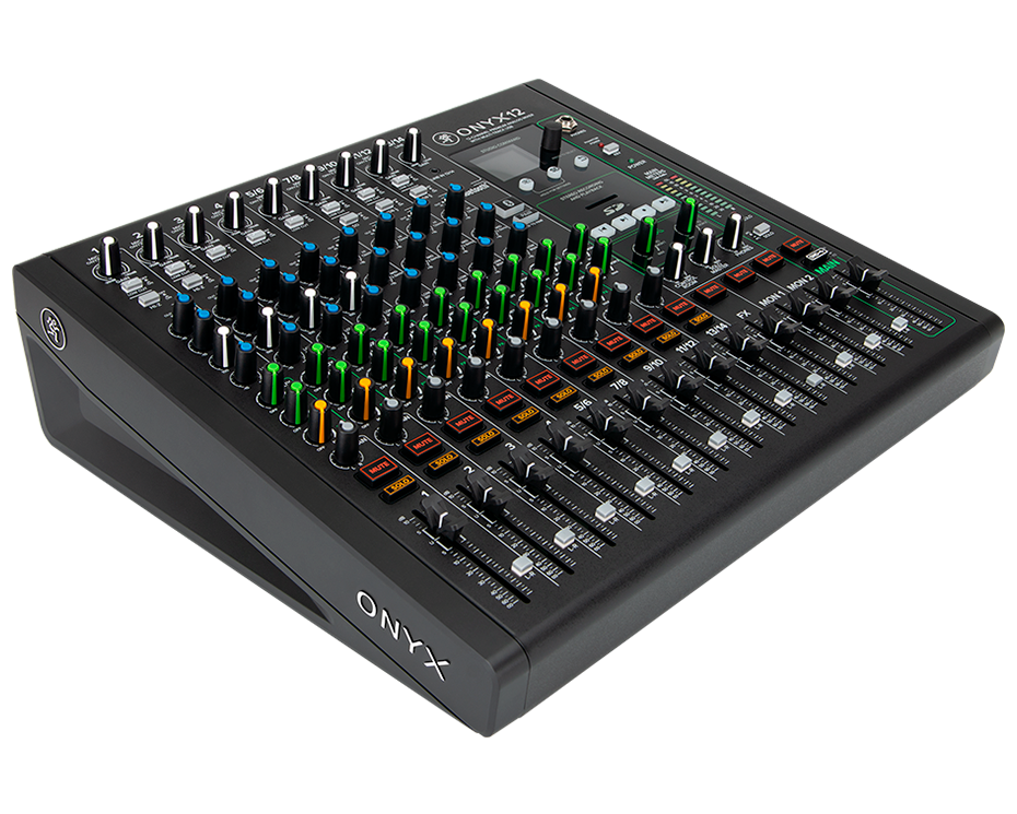 Mackie ONYX 12 rása analog USB mixer