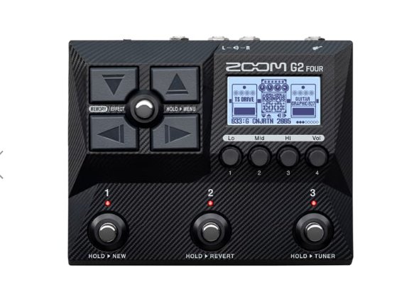 Zoom G2 FOUR Guitar Multi-Effect Pedal
