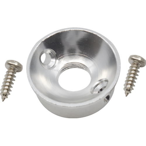 Jack Plate - for Telecaster guitars, nickel
