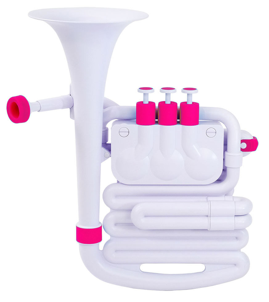 Nuvo jHorn, hvítt/bleikt