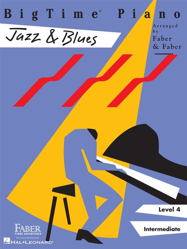 Piano Adventures BigTime Piano Jazz & Blues, Level 4