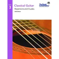 Classical Guitar Repertoire and Etudes, Level 3