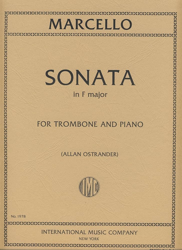 Marcello: Sonate, básúna og píanó