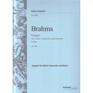 Brahms: Concert in a-minor Op.102, fiðla, selló, píanó