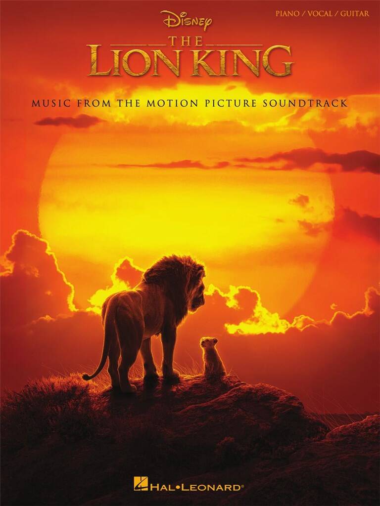 The Lion King - piano/vocal/guitar