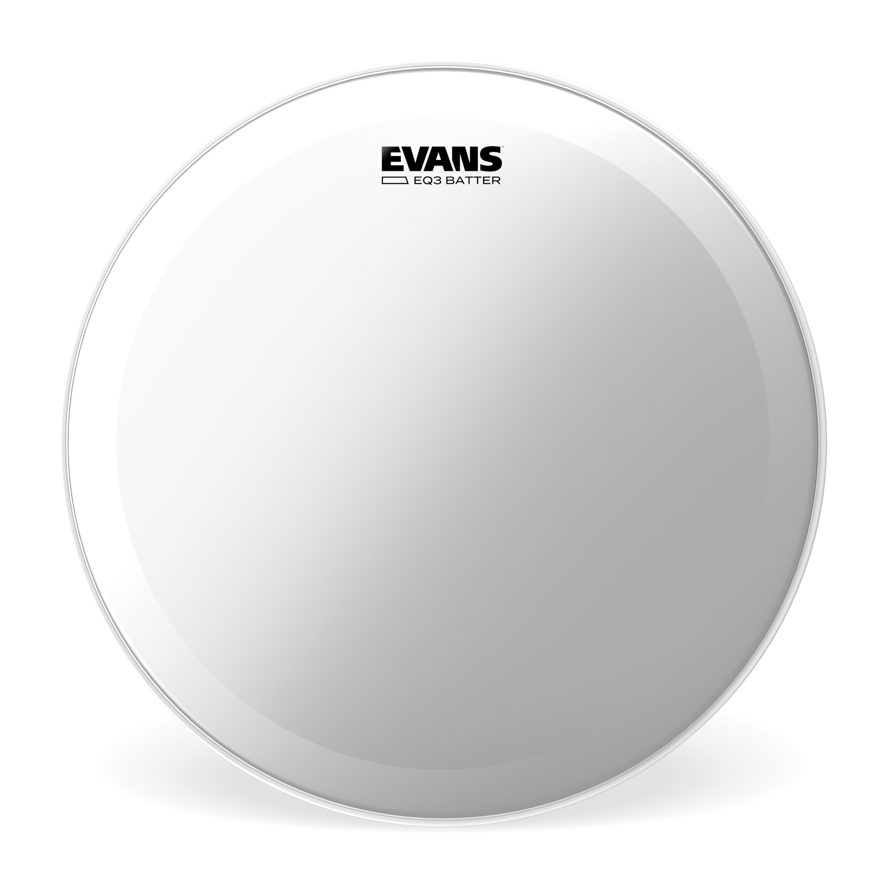 Evans 22" EQ3 Clear Bass Batter trommuskinn