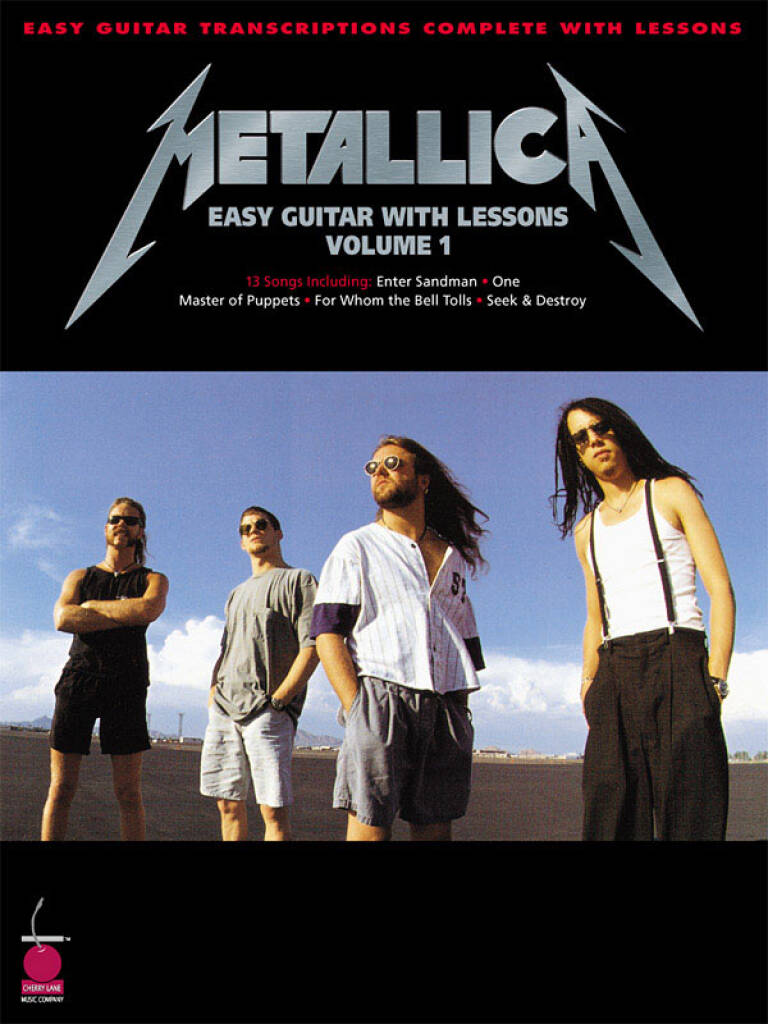 Metallica for Easy Guitar with Lessons, Vol. 1