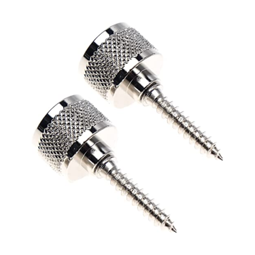 Strap Buttons / Pins - Gretsch, Screw-On, Chrome