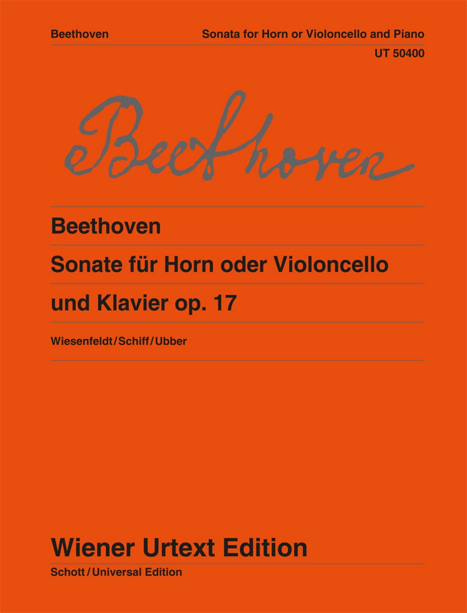 Beethoven: Sonata Op. 17, Horn and Piano