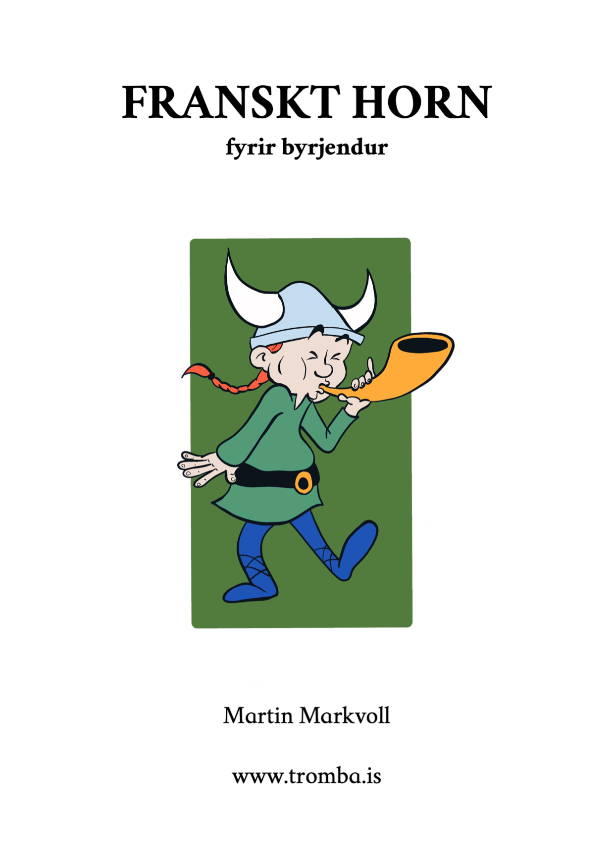 Franskt horn fyrir byrjendur, kennslubók