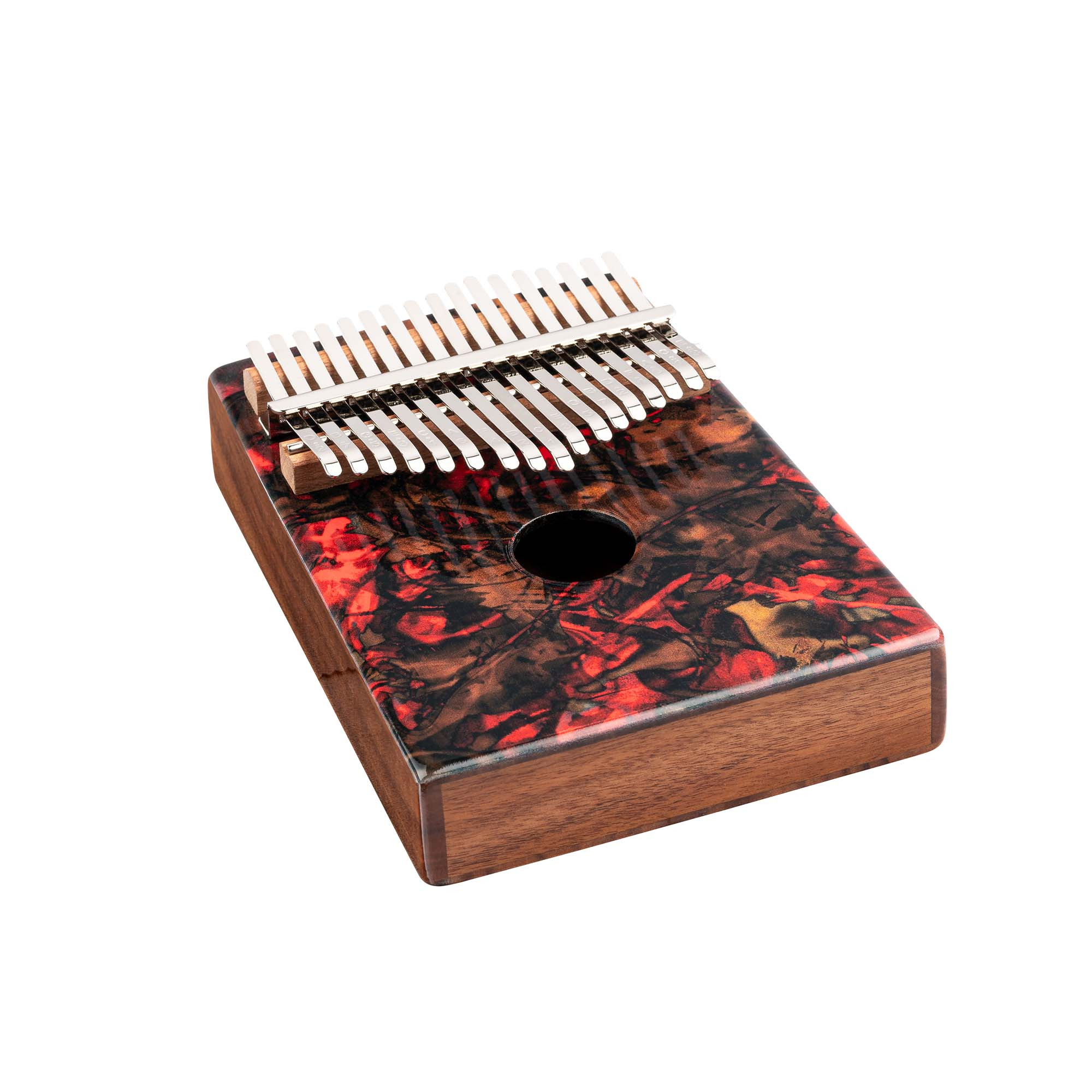 Sonic Energy Sound Hole Designer Kalimba - Lava