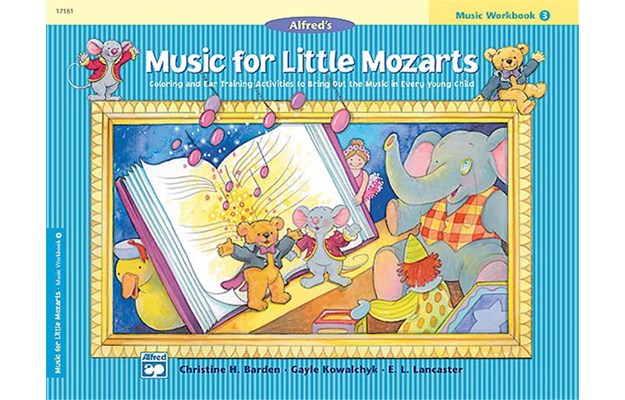 Music for little Mozarts, Workbook  3