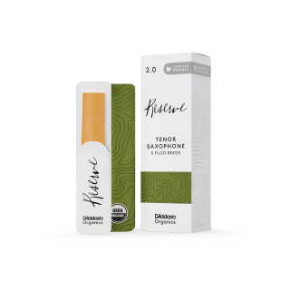 Daddario Organic Reserve Tenor Saxophone Reeds, 5 stk no.3,5
