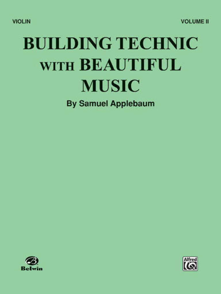 Building Technic With Beautiful Music, Book II, fiðla
