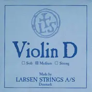 Larsen fiðlustrengur D, medium, aluminium