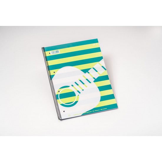 Nótnapappír, STAR CG 1, fyrir gítar, gormabók