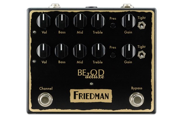 Friedman BE-OD Dual Push Button Overdrive Pedal