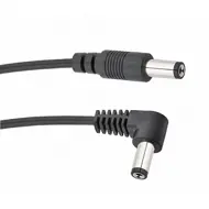Voodoo Lab Standard Polarity Cable – 2.1mm Right-Angle to Straight