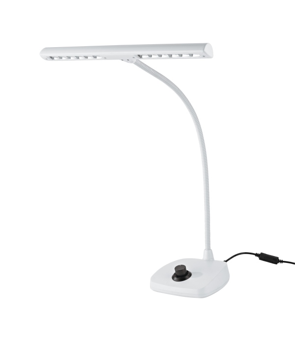 K&M LED LED píanólampi, hvítur, 12298