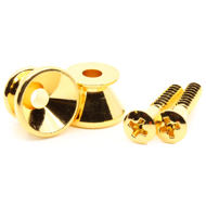 GOTOH Strap Buttons / Pins - Gotoh, EP-B2 Relic, gold, set of 2