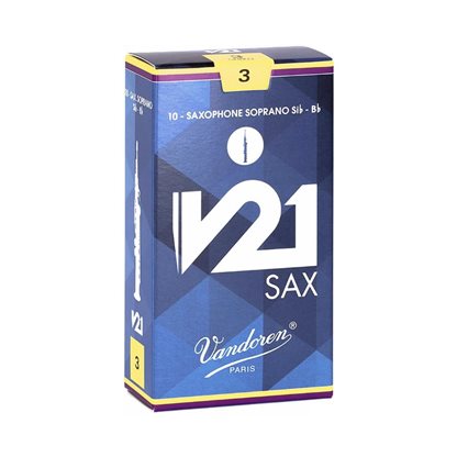 Vandoren sópransaxblöð V21 no.3 - pakki með 10 stk