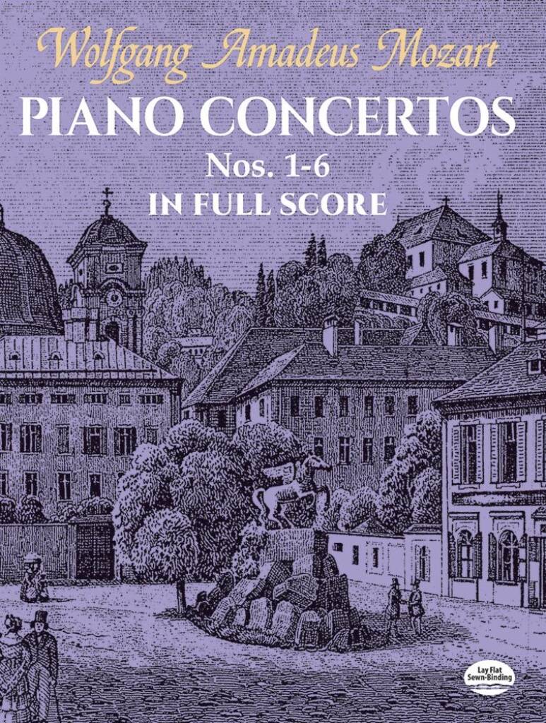 Mozart: Piano Concertos Nos.1-6 Full Score