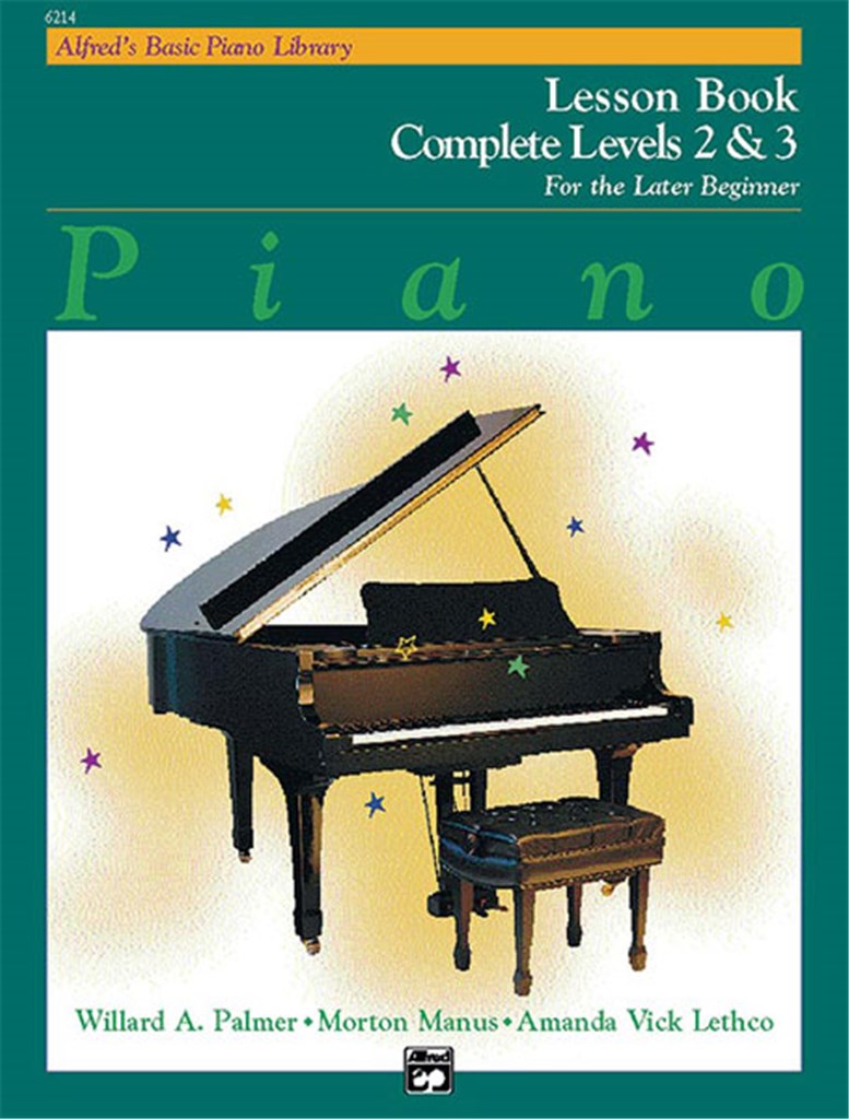 Alfred´s Basic Piano Library Lesson 2&3 Complete