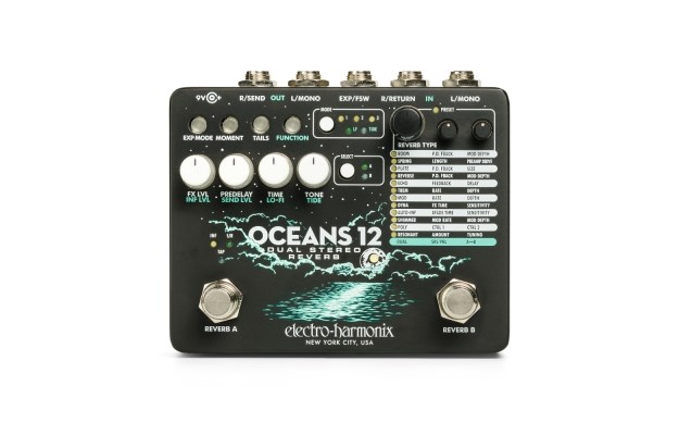 EHX Oceans 12 Dual Stereo Reverb