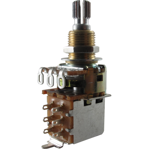 Potentiometer - Bourns, Audio, Knurled Shaft, Push-Pull, Mini